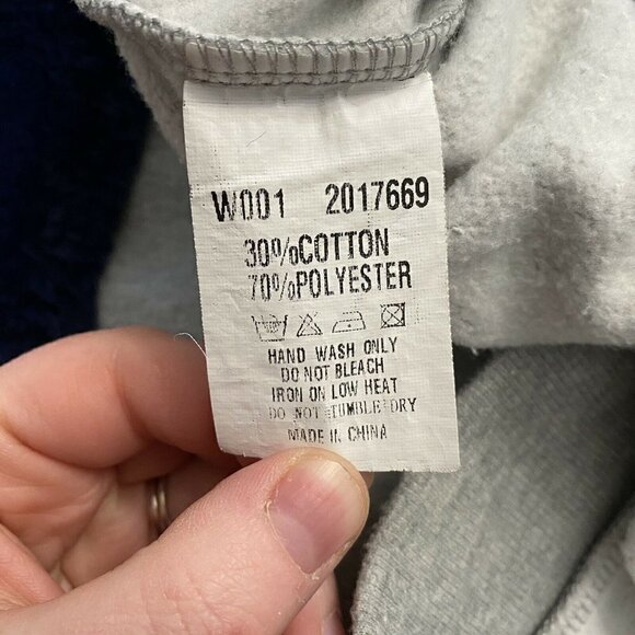 JJ's Fairyland Sweatshirt Fleece Sleeve Gray Crewneck Size Small Women's - Picture 7 of 7